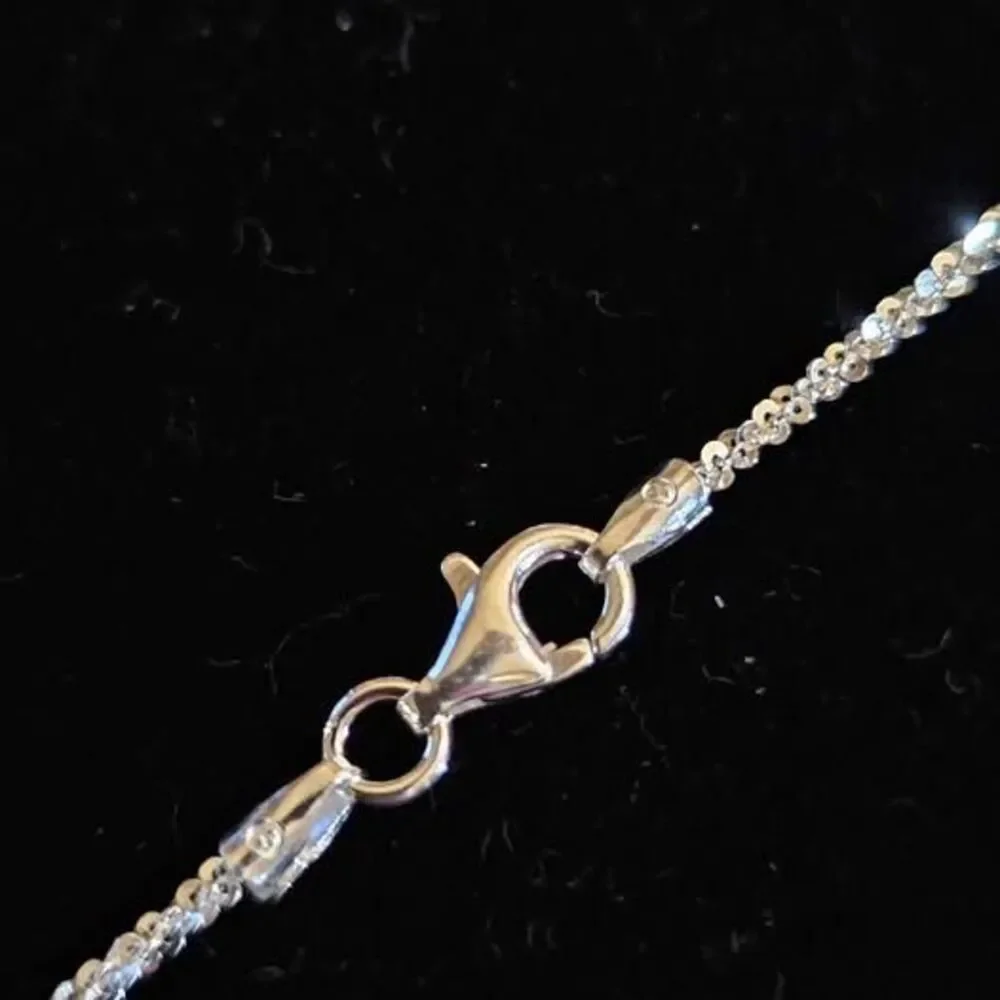 .75CTW VVSD Moissanite Eagle pendant in 925 sterling silver on 20
